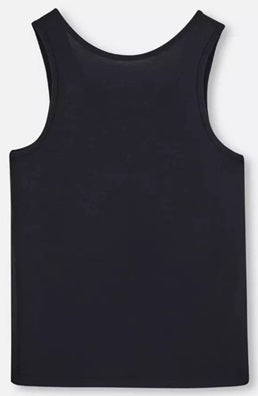 Men's Black Sleeveless Top